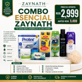 Combo Esencial Zaynath de cuidado personal e higiene diaria